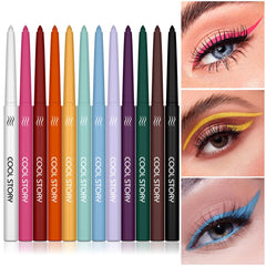 Cool Story 12-color swatch palette highlights rich, even color payoff
