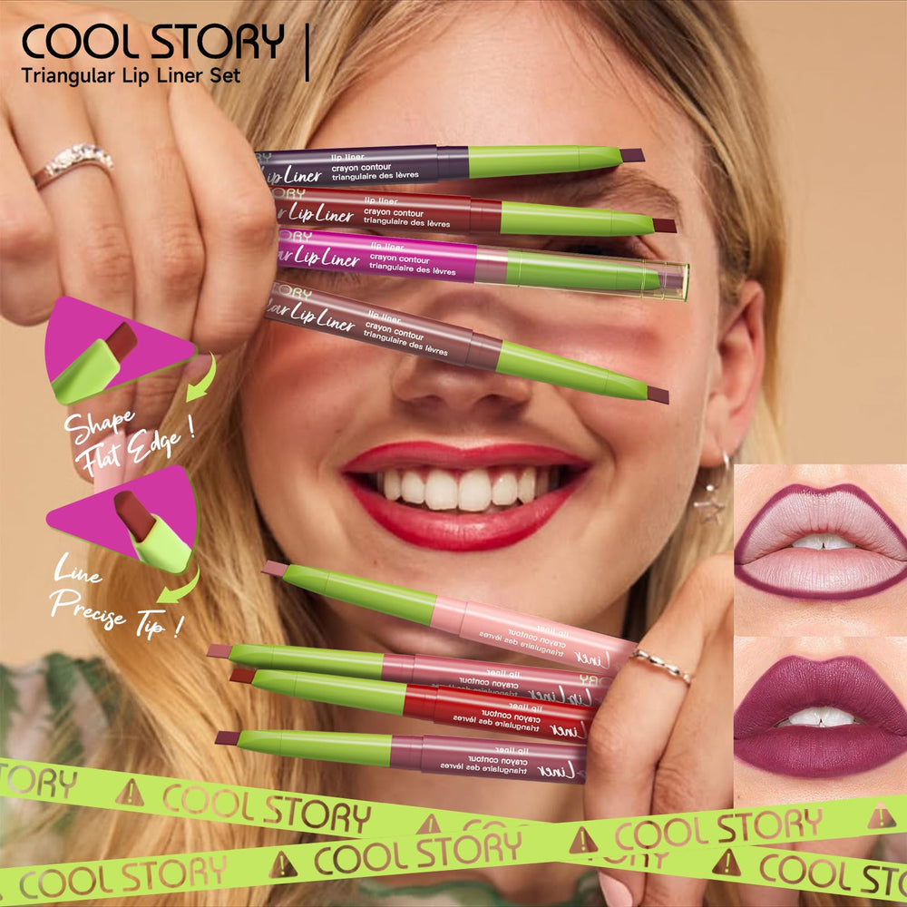 Cool Story lip liner 0-009-oz is travel-friendly.