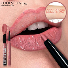 COOL STORY two-step process guides precise outlining and color fill.