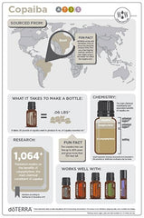 Hands applying copaiba oil to skin for a clear complexion