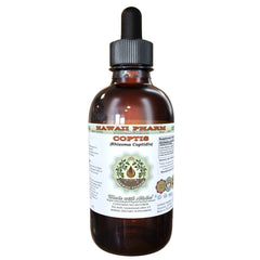 Coptis Alcohol-Free Liquid Extract bottle with Hawaii Pharm label