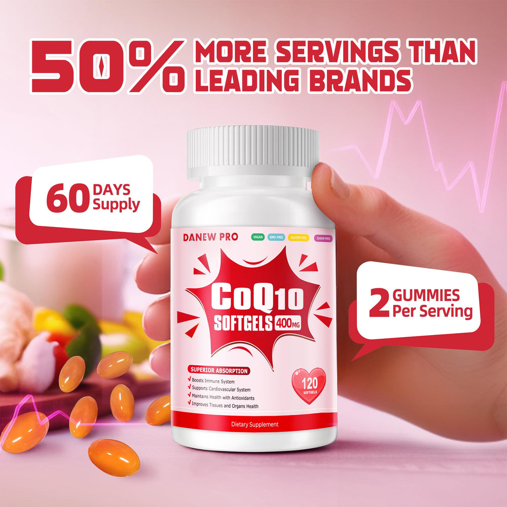 Label highlighting 120 servings per bottle