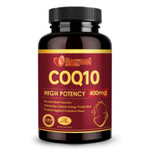 CoQ10 400 mg softgels with PQQ and Omega-3 for maximum absorption