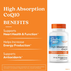 CoQ10 heart and energy support illustration