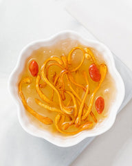 Cordyceps packaging with airtight resealable bag