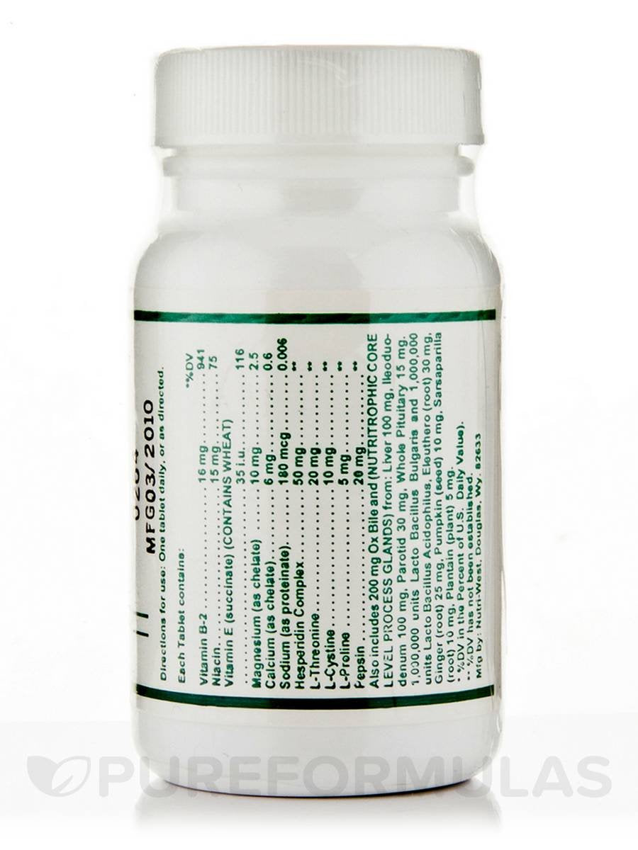 Nutri West Core Level Bile packaging and branding