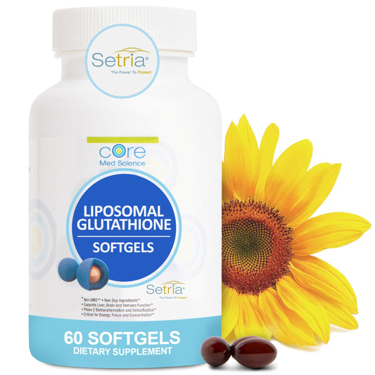 Core Med Science Liposomal Glutathione 500mg bottle