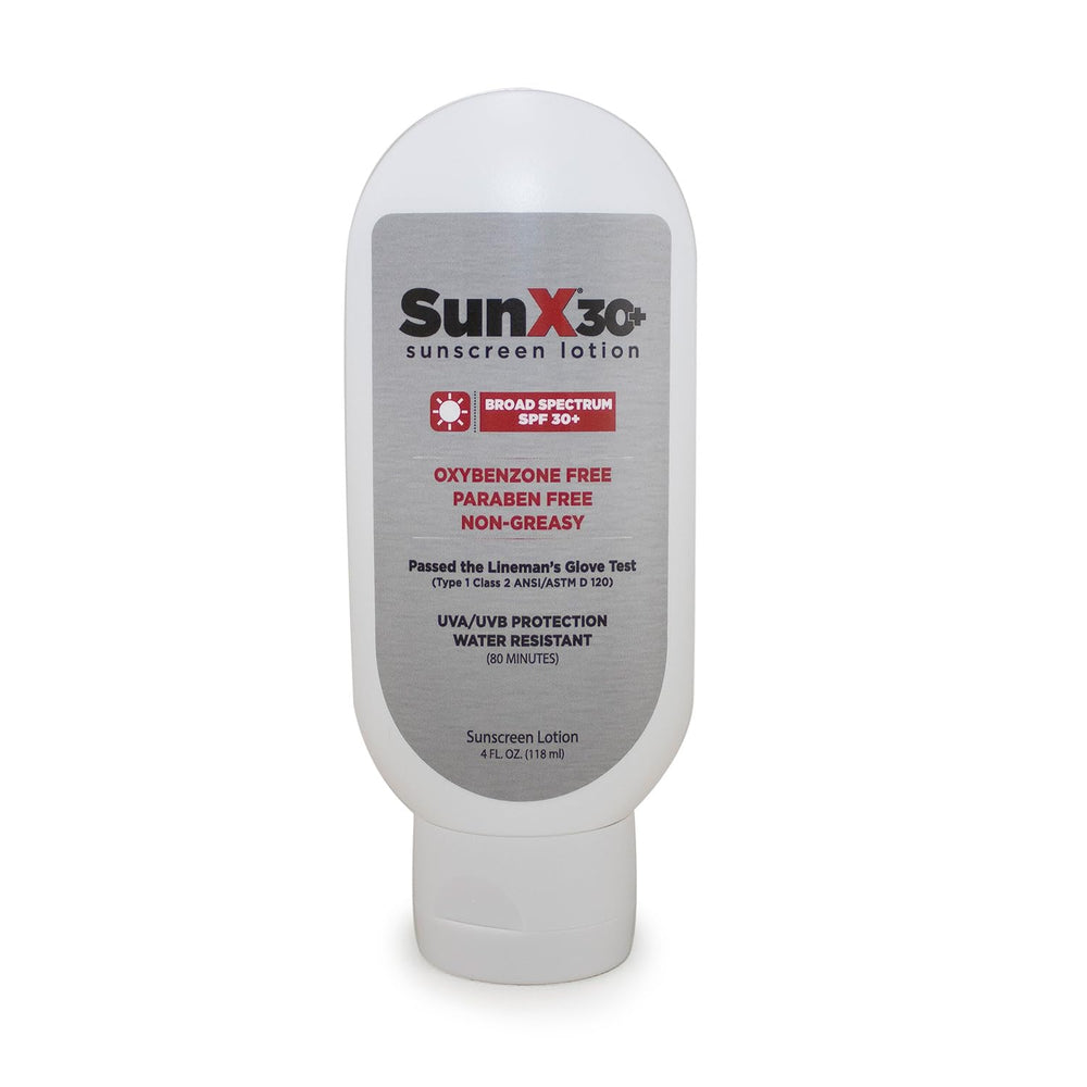CoreTex Sun X 30+ SPF lotion bottle for daily protection and easy rub-in.