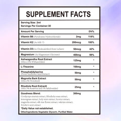 Dropper dispensing cortisol drops into a glass