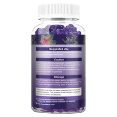 Label showing 60 gummies and 30-day supply