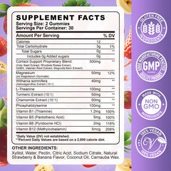 Key ingredients: Holy Basil, Rhodiola, Ashwagandha, GABA