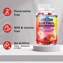 Cortisol gummies for hormone harmony for women and men