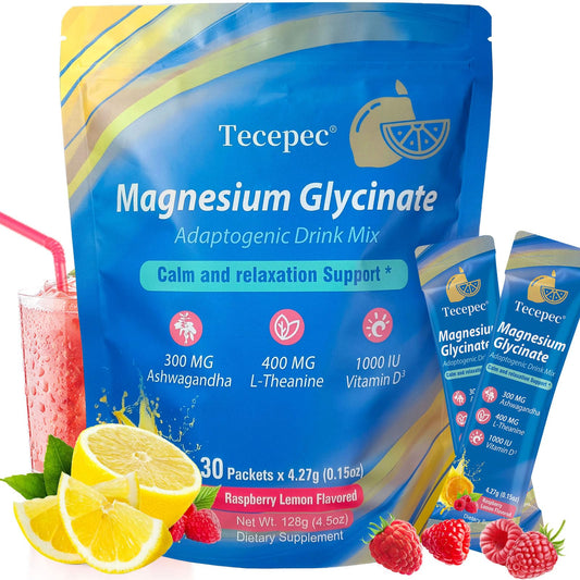 Cortisol powdered drink mix Raspberry Lemonade 30 packets hero image