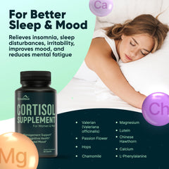 Mood support with 5-HTP and lemon balm illustration