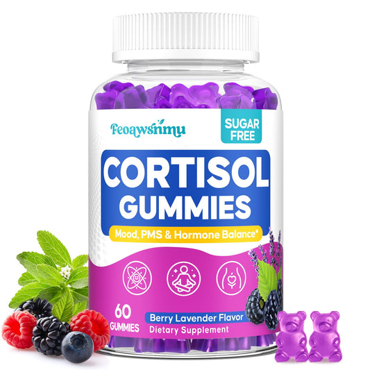 Cortisol reducer gummies for women with Ashwagandha