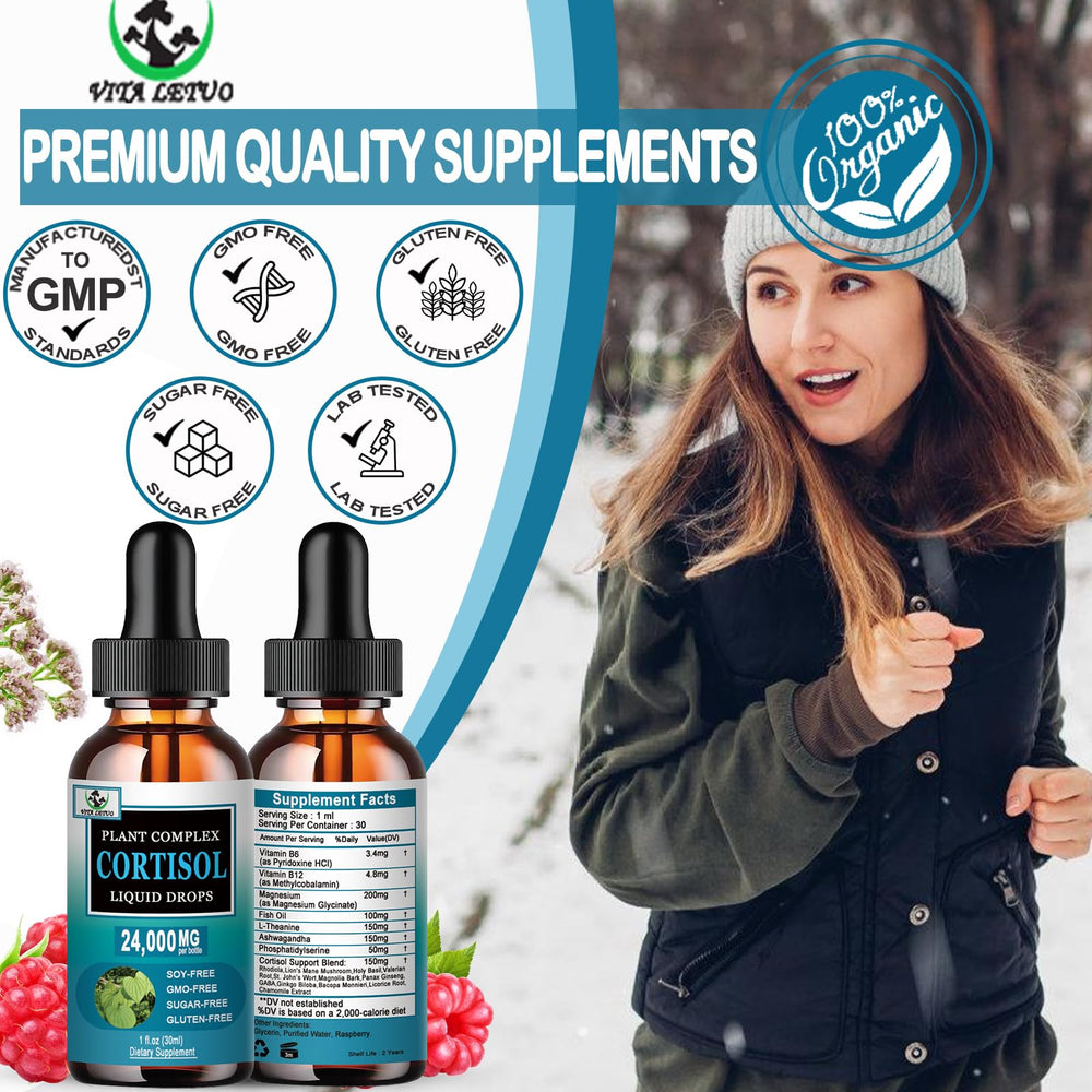 GMP-certified facility seal and product labeling