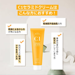 Cos De BAHA Ceramide Gel Cream 1% packaging close-up shows labeling variations