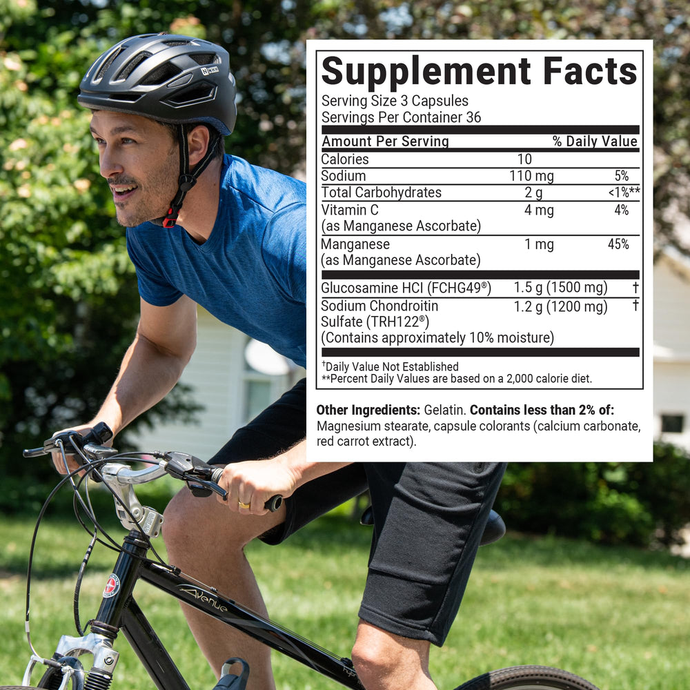 Close-up of Glucosamine HCl (FCHG49) ingredient