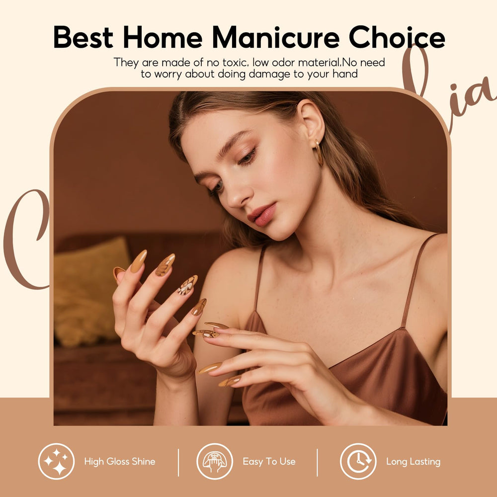COSCELIA beginner-friendly DIY nail art kit for easy home manicures