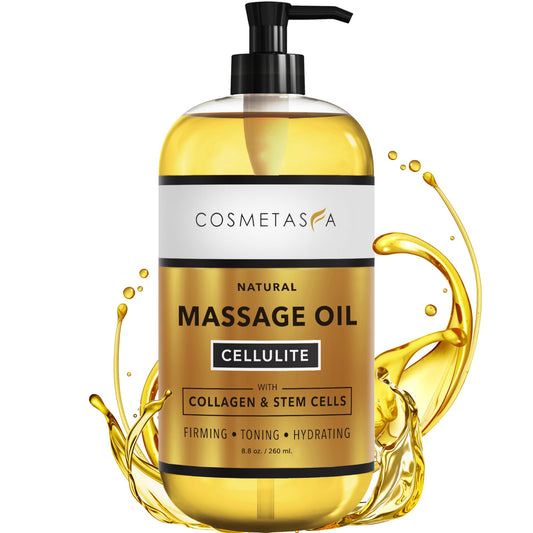 Cosmetasa Anti Cellulite Massage Oil bottle with label