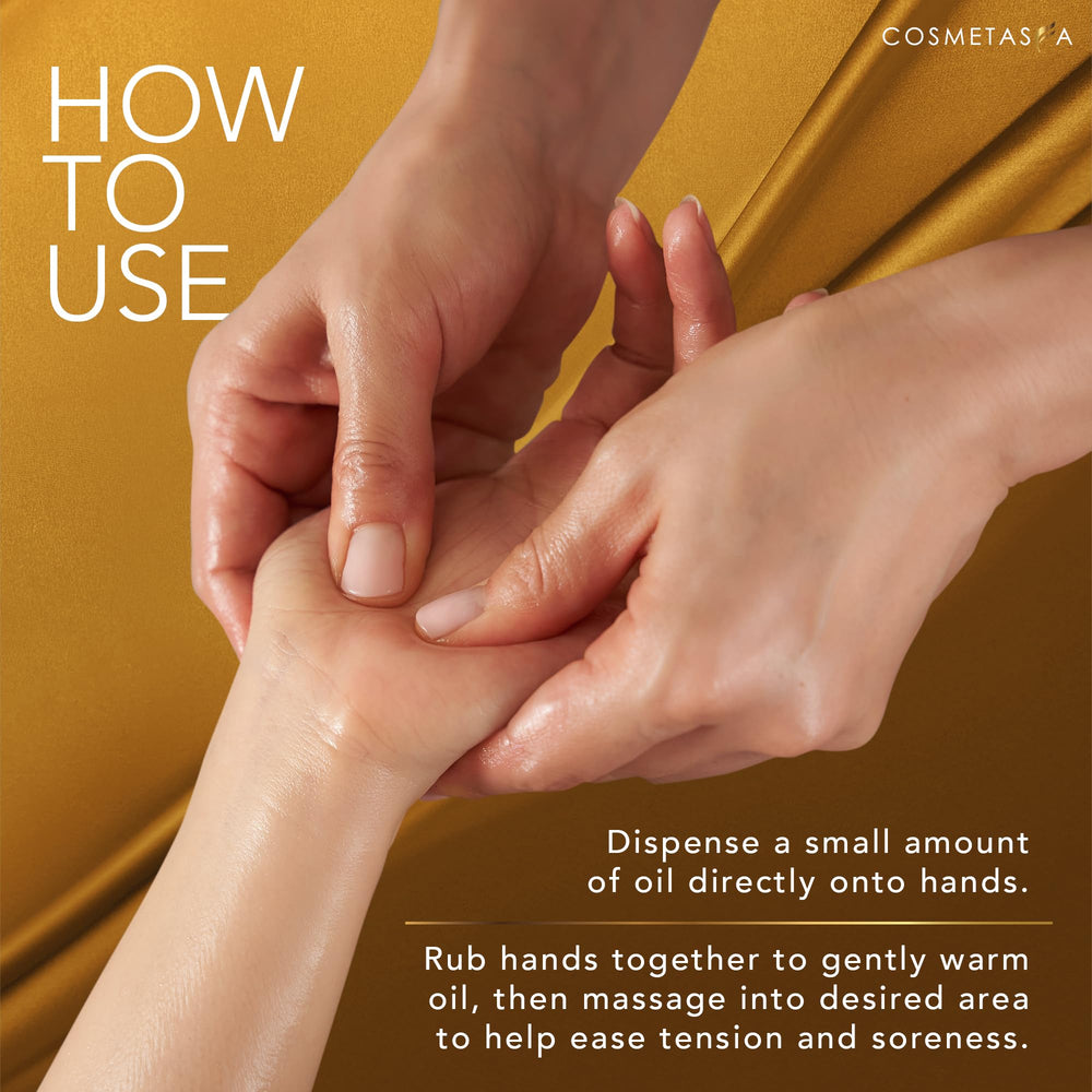 Cosmetasa cellulite massage oil packaging