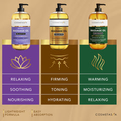 Grapefruit and eucalyptus essential oils with grape seed oil
