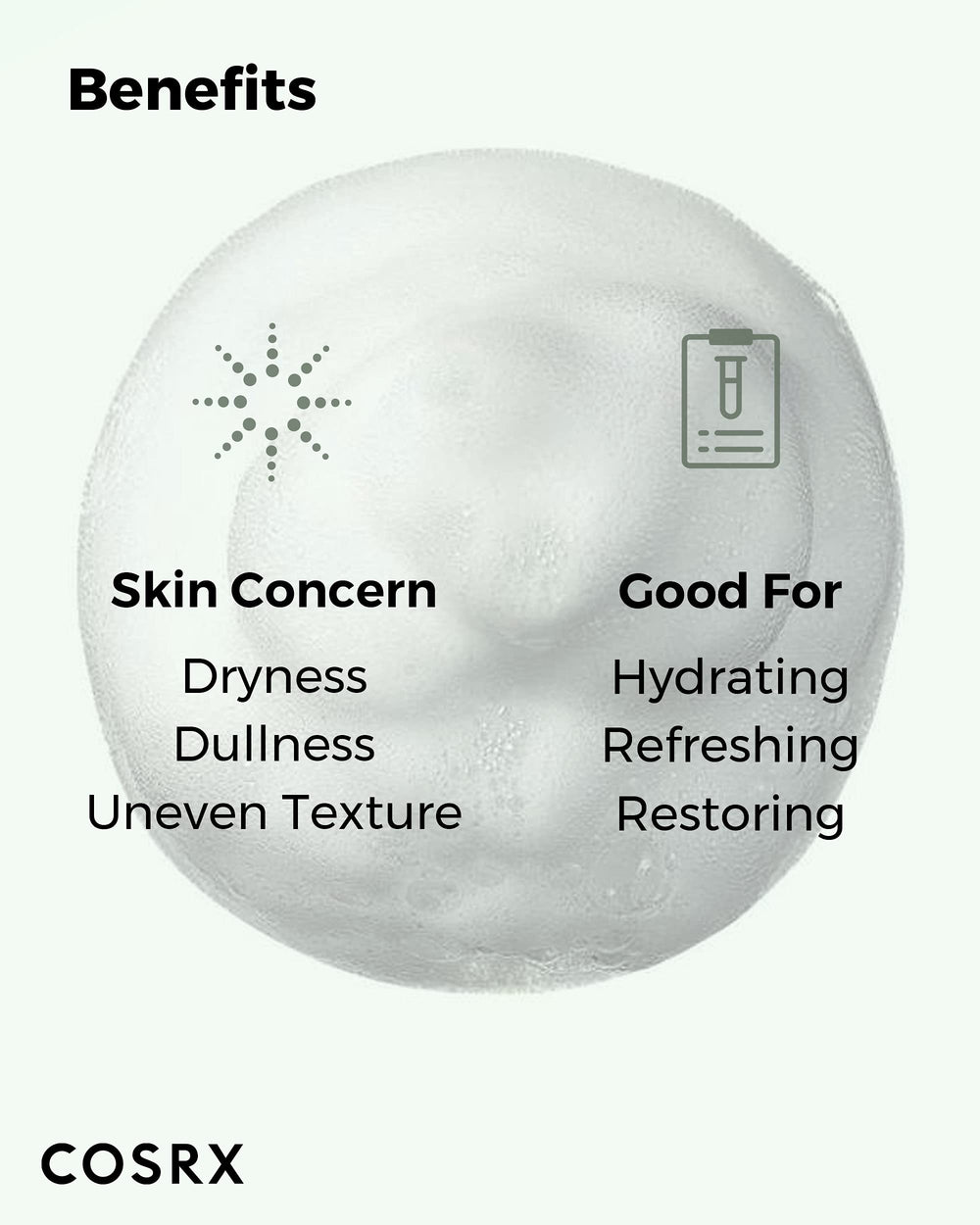COSRX Good Morning Gel Cleanser bottle displayed for travel-friendly routine.