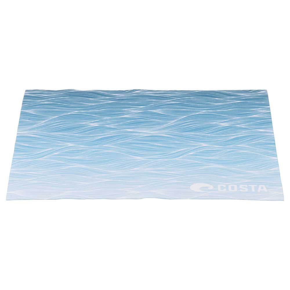 Costa 5x7 Recycled Microfiber Cleaning Cloth - New Wave Blue