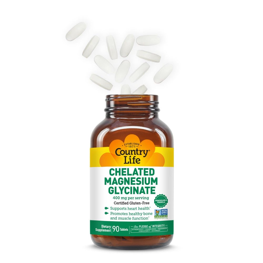 Country Life 90 tablets bottle packaging