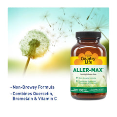 Aller-Max ingredients label and supplement facts