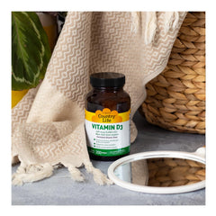 Country Life Vitamin D3 available in multiple potencies