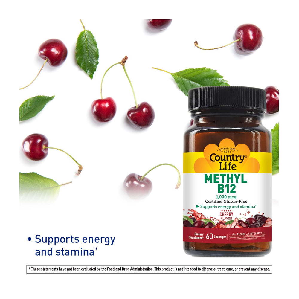 Country Life Methyl B-12 packaging