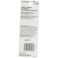 CoverGirl Charcoal swatch shows rich, even payoff