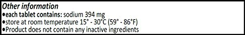 CP Citargen dosage directions showing preparation of isotonic solution.