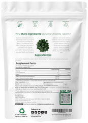 Cracked cell wall spirulina and chlorella for better absorption