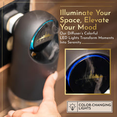 Crafts and the City Esscentialight no-water diffusion keeps essential oils intact.