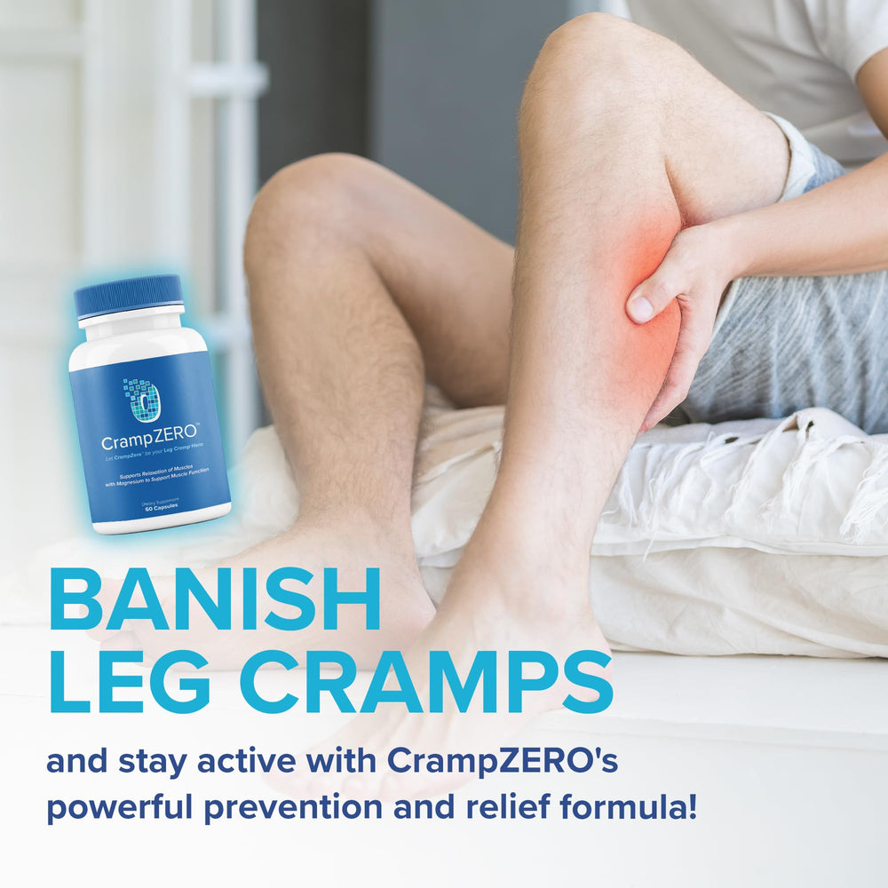Made in USA natural ingredients for muscle cramps relief