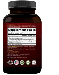Cranberry pills promoting urinary tract health