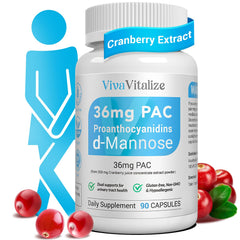 Cranberry supplement for women in 90 capsules