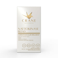 Bottle of CRANE WELLNESS Nattokinase 6000 FU