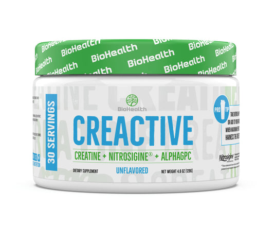 BioHealth Nutrition CreActive bottle with label