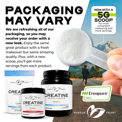 Serving scoop next to powder