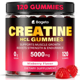 Creatine HCL Gummies Mixed Berry bottle from front