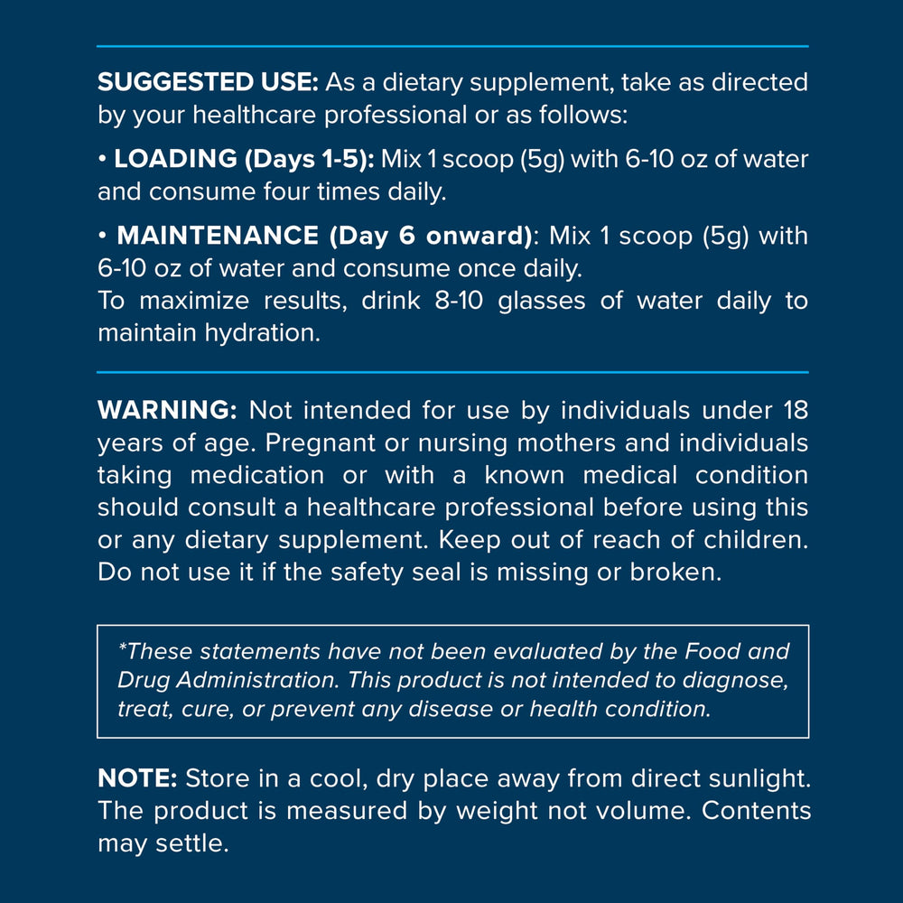 Vegan-friendly claim graphic for Creatine Monohydrate Powder 500g