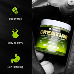 Serving size and directions for Creatine Monohydrate Gummies
