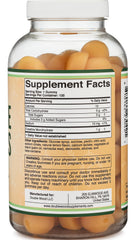 Quality testing and certification badge with Double Wood gummies