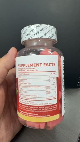 Front label highlighting sugar-free formula