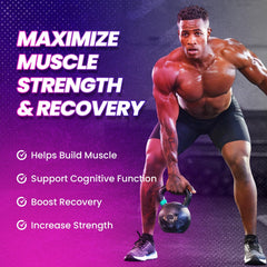 Berry-flavored Creatine Monohydrate Gummies