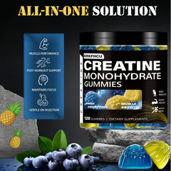 Close-up of Gummies ingredients on the product label