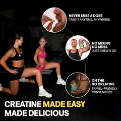 Gluten-Free seal on packaging of Creatine Monohydrate Gummies
